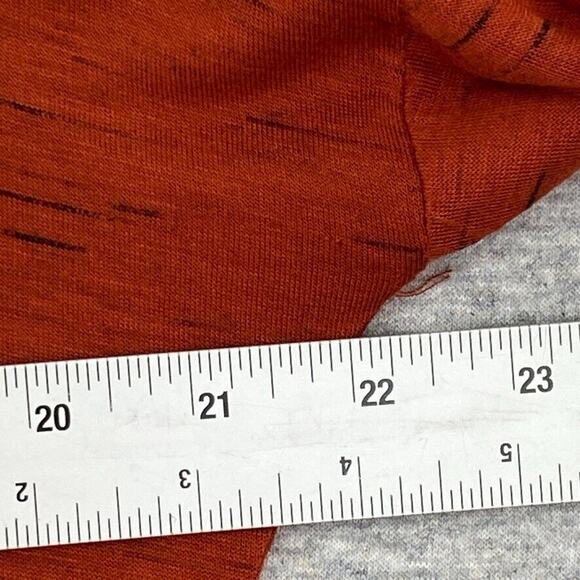 Lily White Top Womens Large Rust Aztec Pocket Long Sleeve Southwest USA NEW - Picture 9 of 13